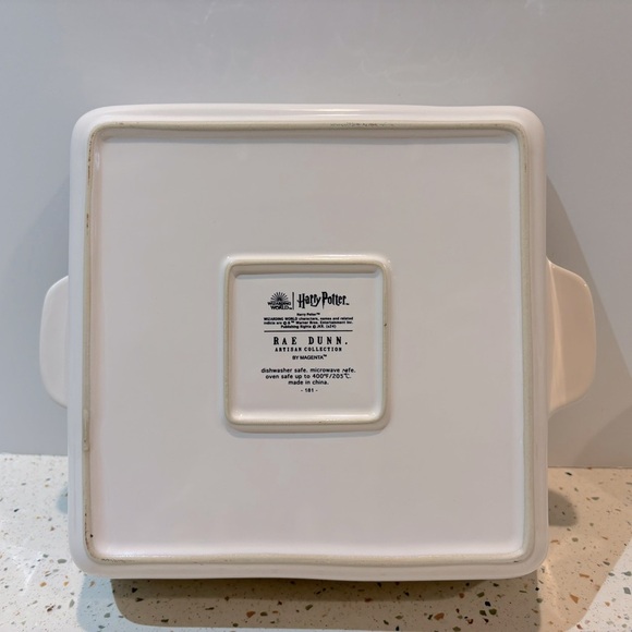 Harry Potter Wizarding World Casserole Baking Dish by Rae Dunn Pottery - Picture 9 of 9